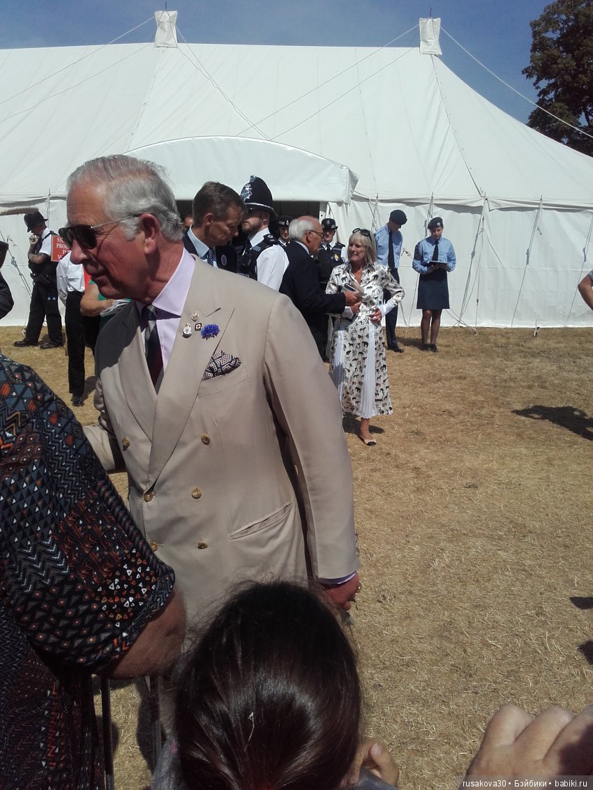 Цветочная ярмарка в королевском поместье