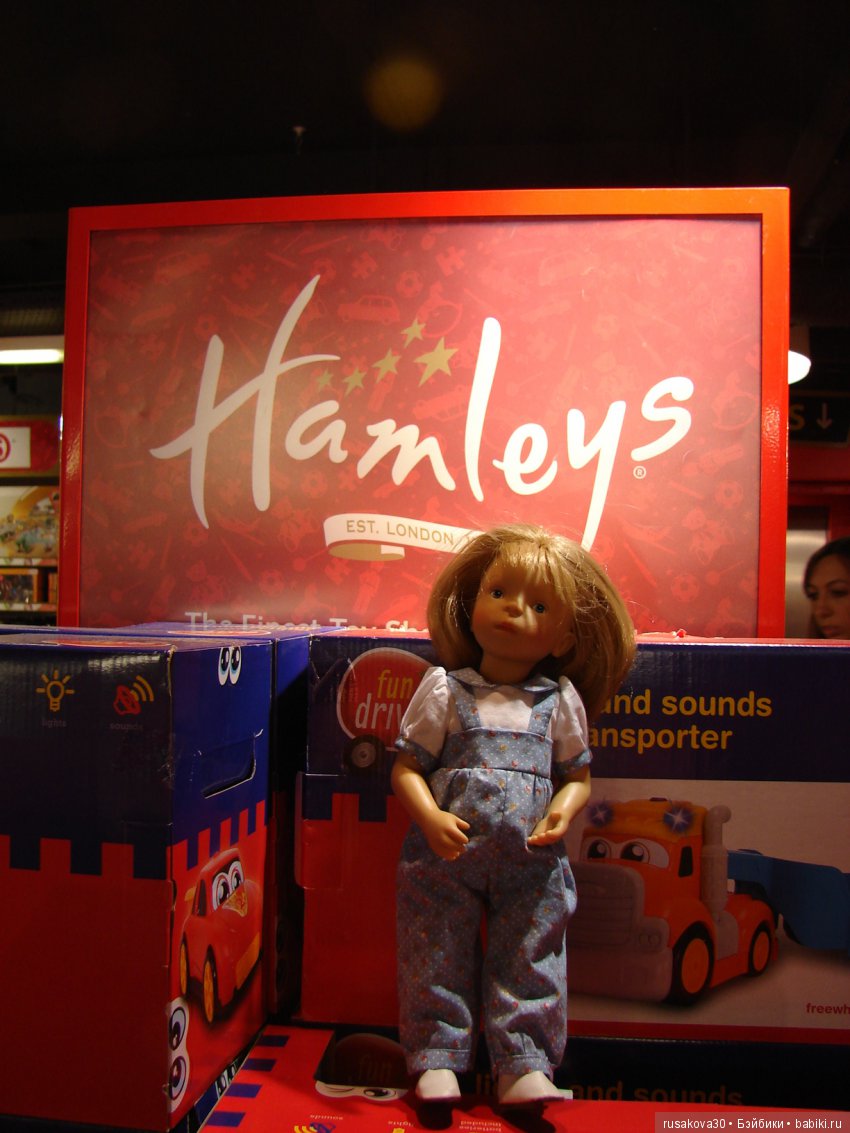 Магазин игрушек Hamleys в Лондоне, продолжение - Музеи игрушки, экскурсии  на фабрики кукол и игрушек | Бэйбики - 129125