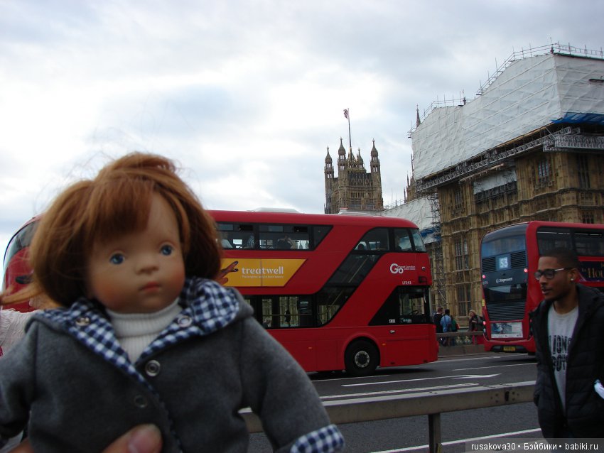 Куклы путешествуют по Лондону (фото 8)