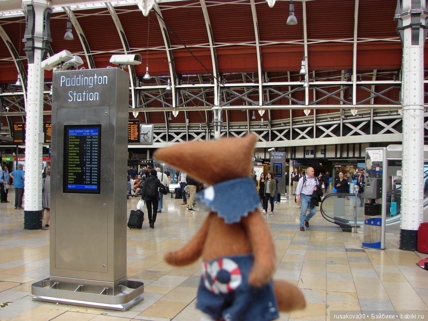 Куклы путешествуют по Лондону