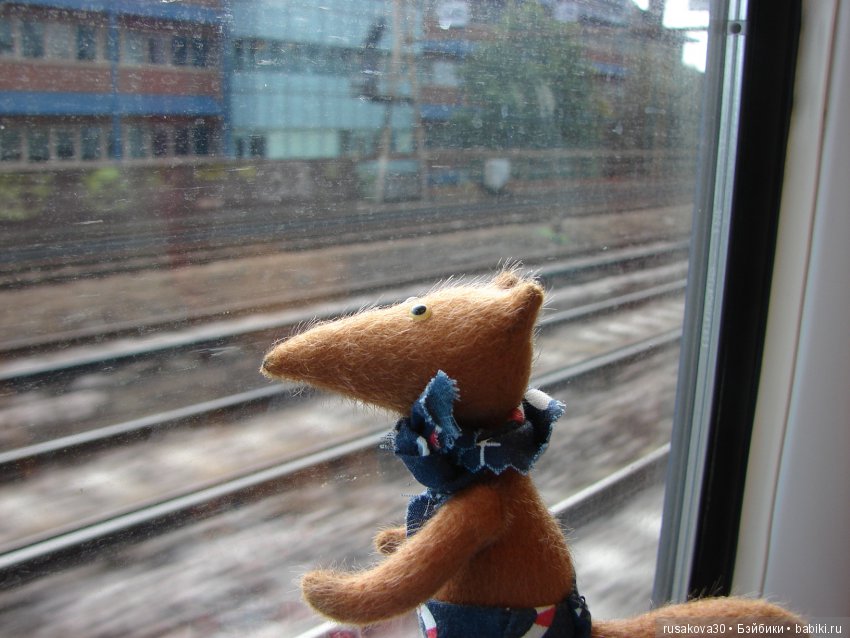 Куклы путешествуют по Лондону