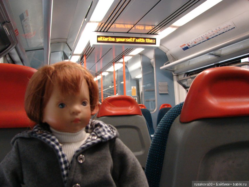 Куклы путешествуют по Лондону