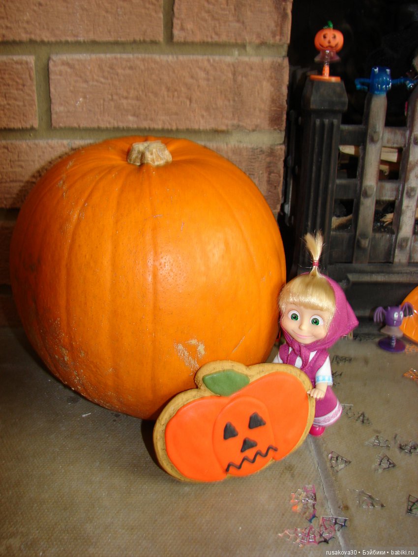 Как Машки к кукольному Хэллоуин флешмобу готовились (фото 3)