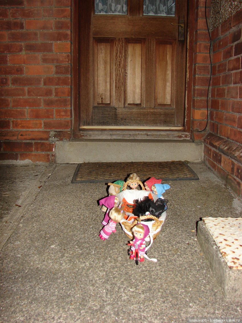 Как Машки к кукольному Хэллоуин флешмобу готовились