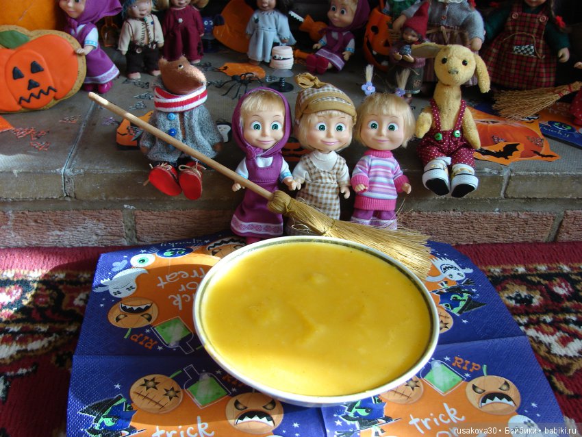 Как Машки к кукольному Хэллоуин флешмобу готовились