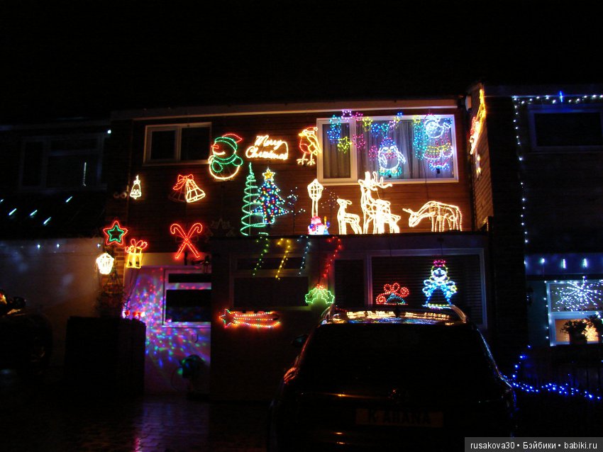 Рождественские уличные украшения (фото 10)