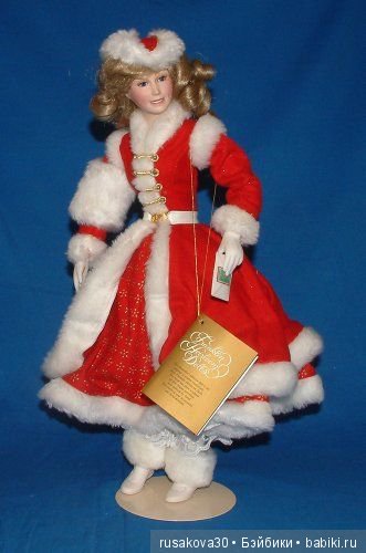 Куклы в рождественских нарядах