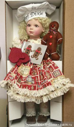 Куклы в рождественских нарядах