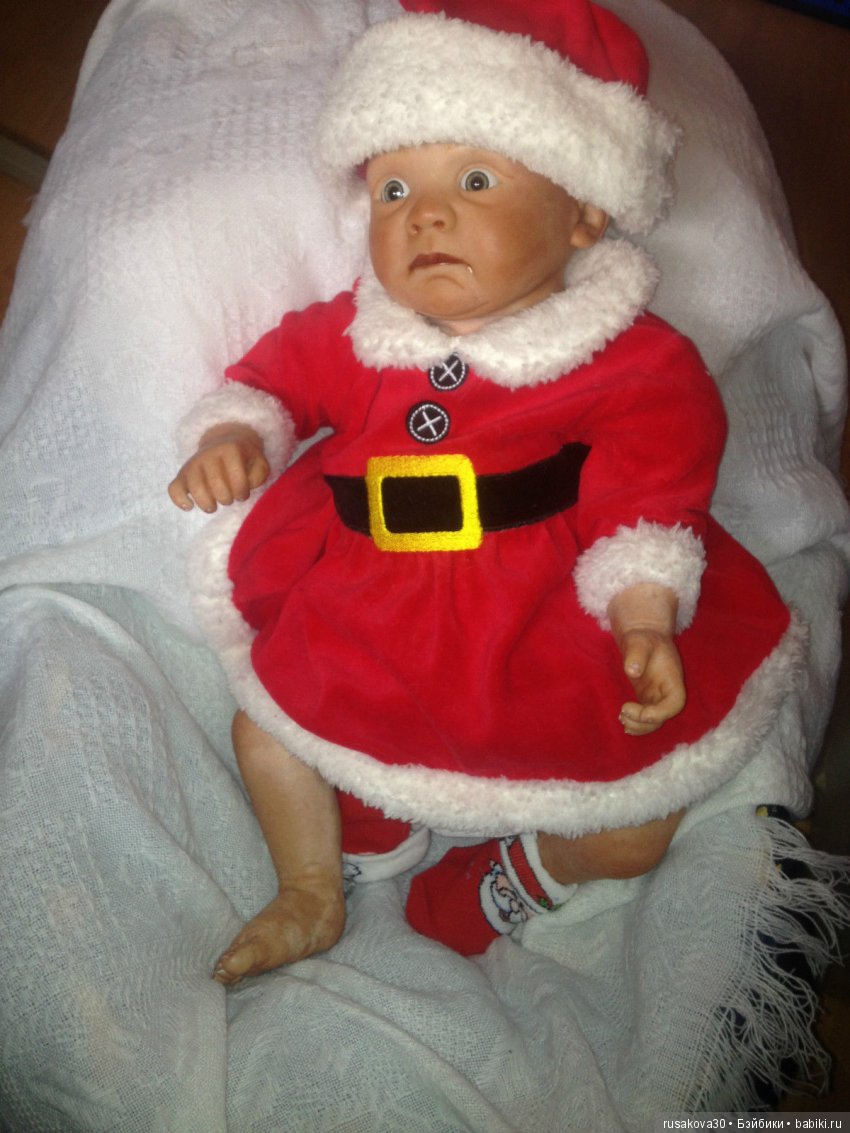Куклы в рождественских нарядах