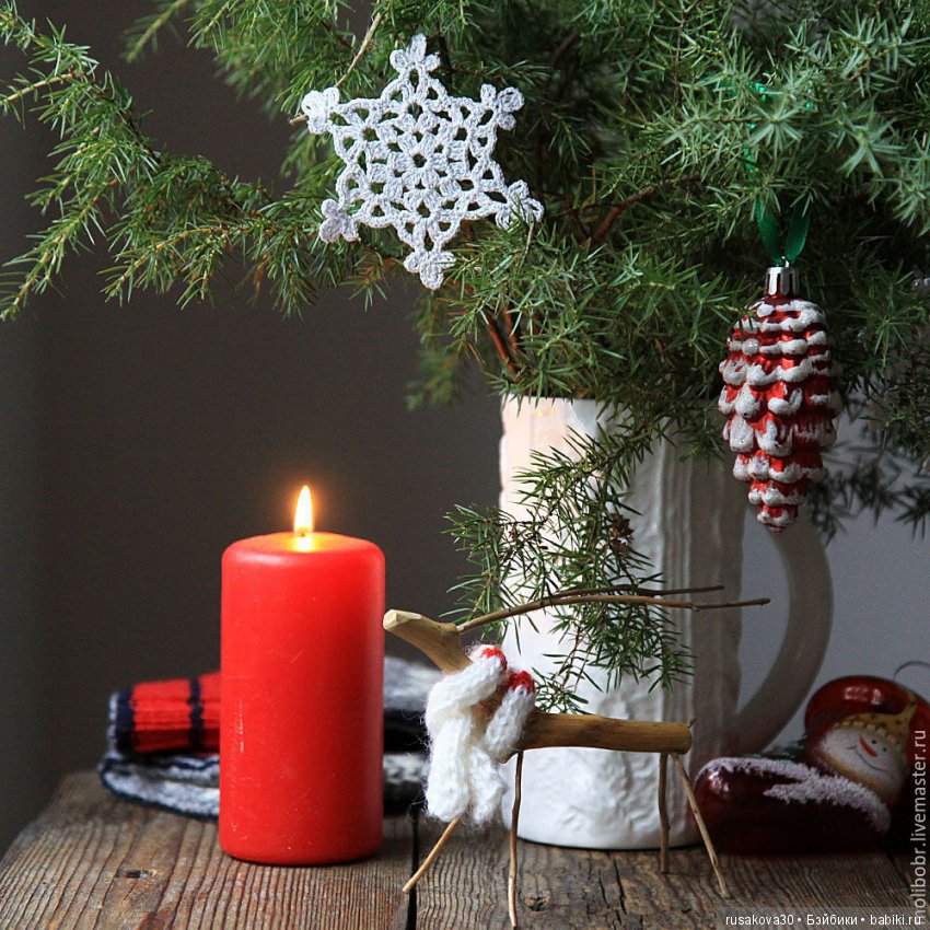 Куклы в рождественских нарядах (фото 8)