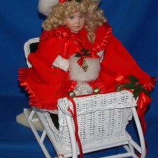 Куклы в рождественских нарядах