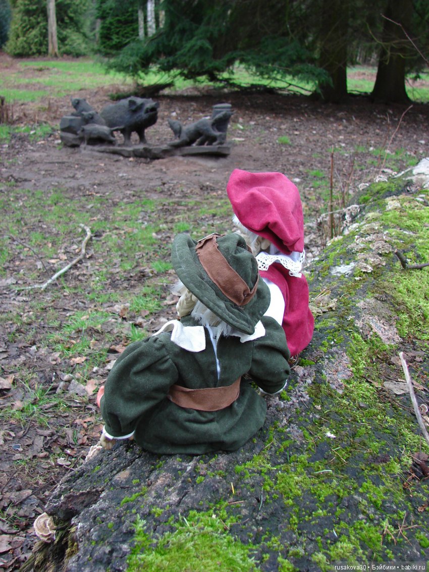 Куклы эльфы, волшебство в доме