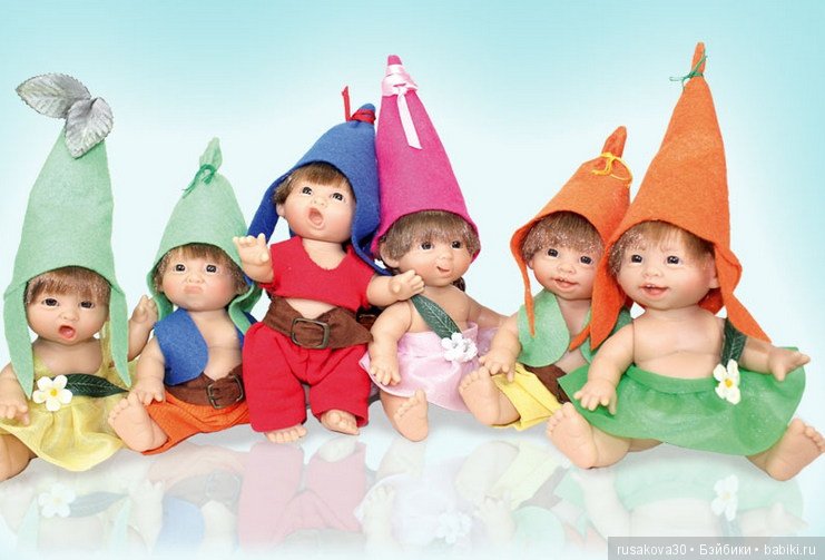 Куклы эльфы, волшебство в доме