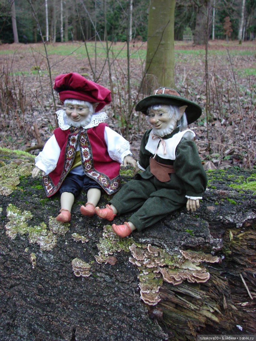 Куклы эльфы, волшебство в доме