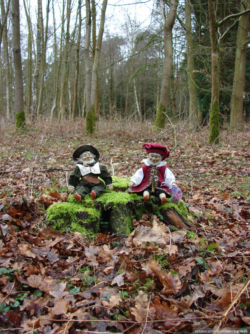 Куклы эльфы, волшебство в доме