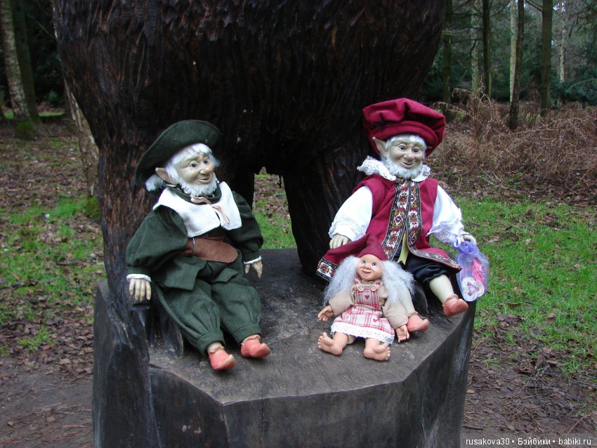 Волшебство в доме,тролли от Susi Eimer