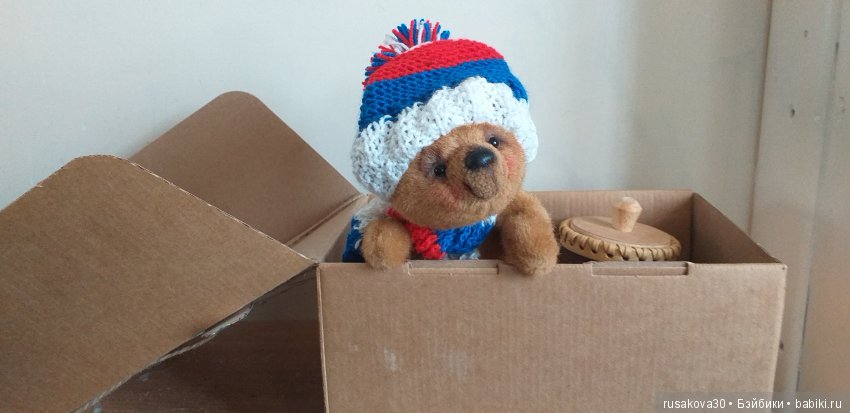 Мишутка по имени Борис — Авторские мишки Тедди и друзья: фото (фото 3)