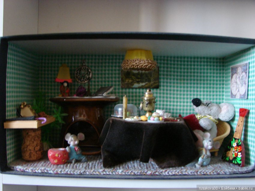 Сказочные румбоксы — Румбоксы и кукольные интерьеры: фото