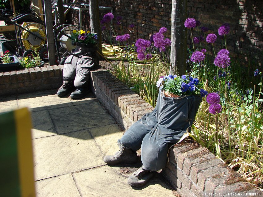 Сады замка Алник Alnwick Castle