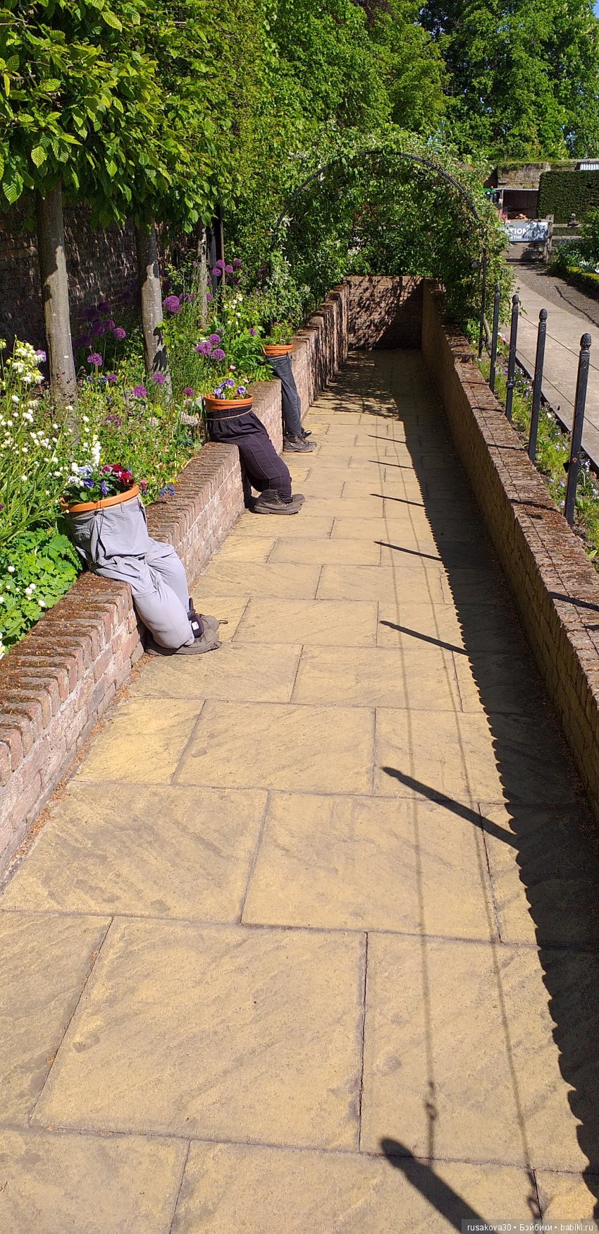 Сады замка Алник Alnwick Castle