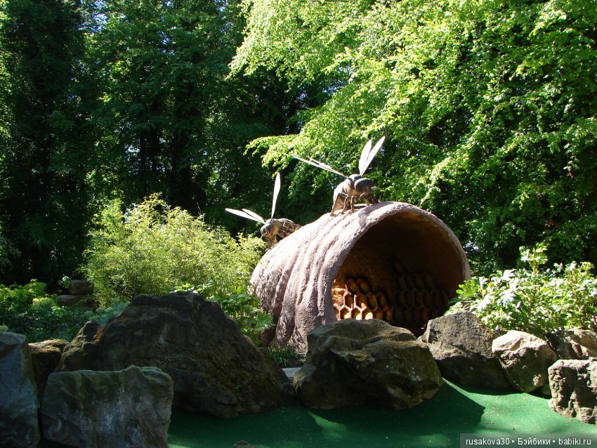 Сады замка Алник Alnwick Castle