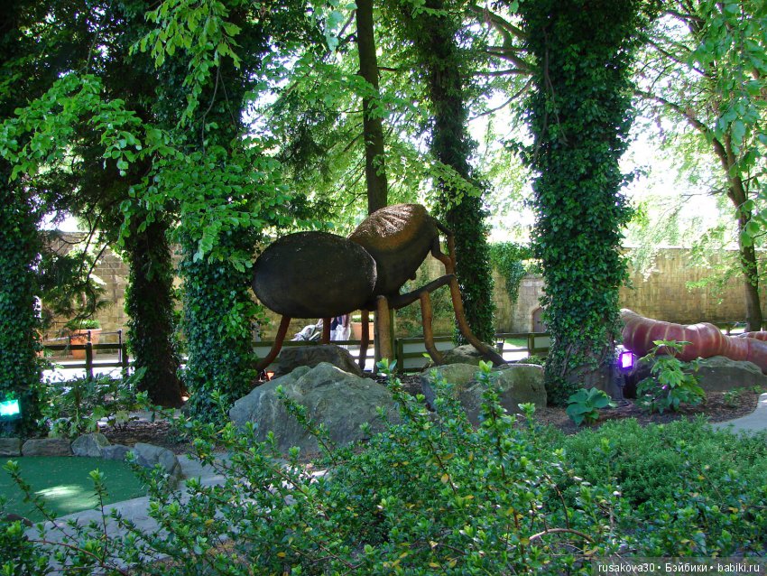 Сады замка Алник Alnwick Castle