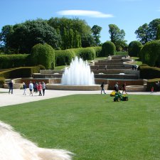 Сады замка Алник Alnwick Castle
