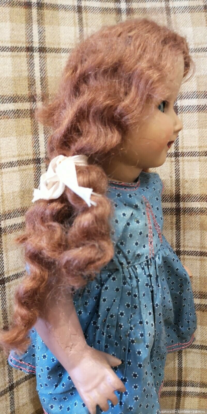 Кукла с флиртующими глазами