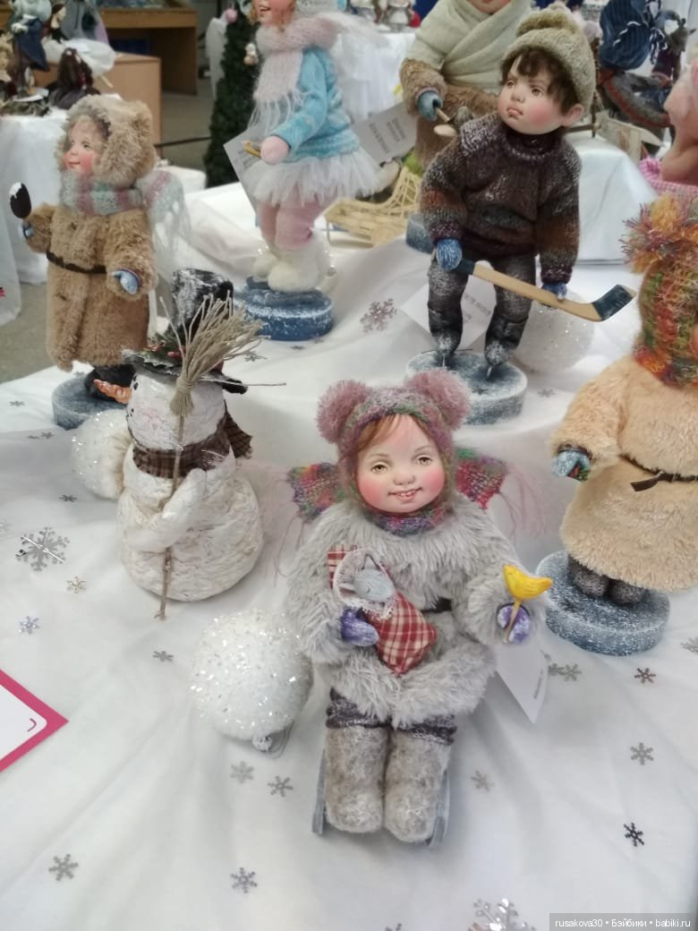 Выставка кукол «Снежные аллеи» в Новосибирске