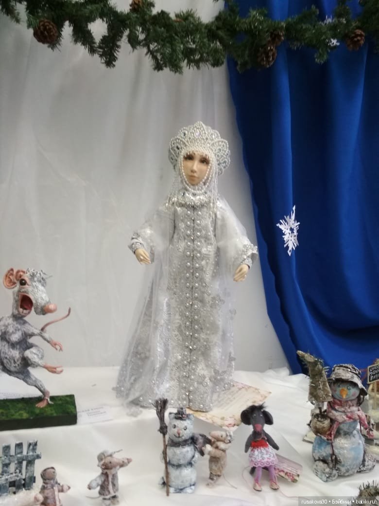 Выставка кукол «Снежные аллеи» в Новосибирске (фото 3)