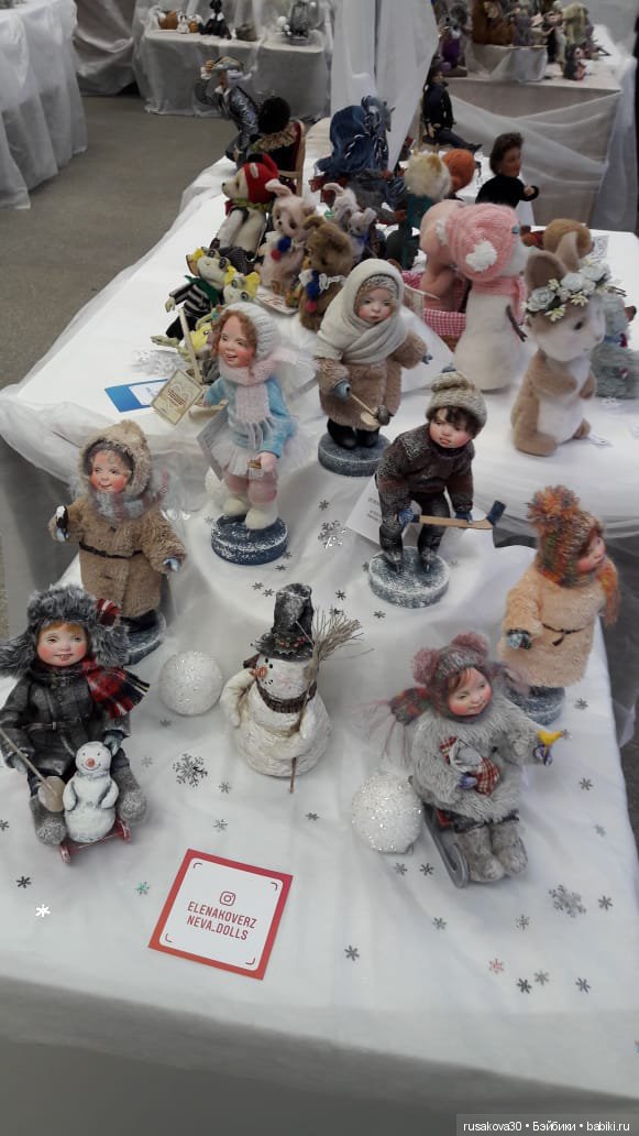 Выставка кукол «Снежные аллеи» в Новосибирске