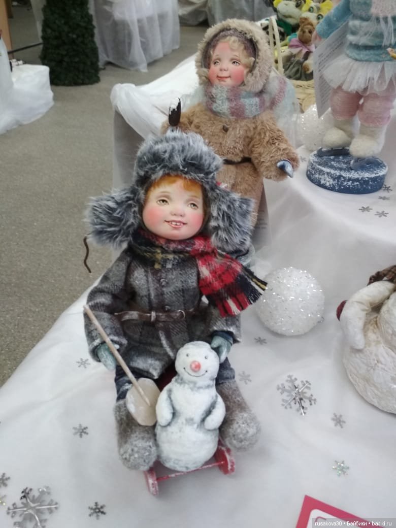 Выставка кукол «Снежные аллеи» в Новосибирске
