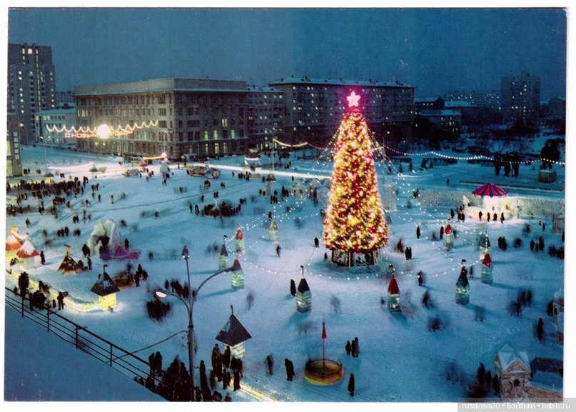 Новосибирск, новогодние елки