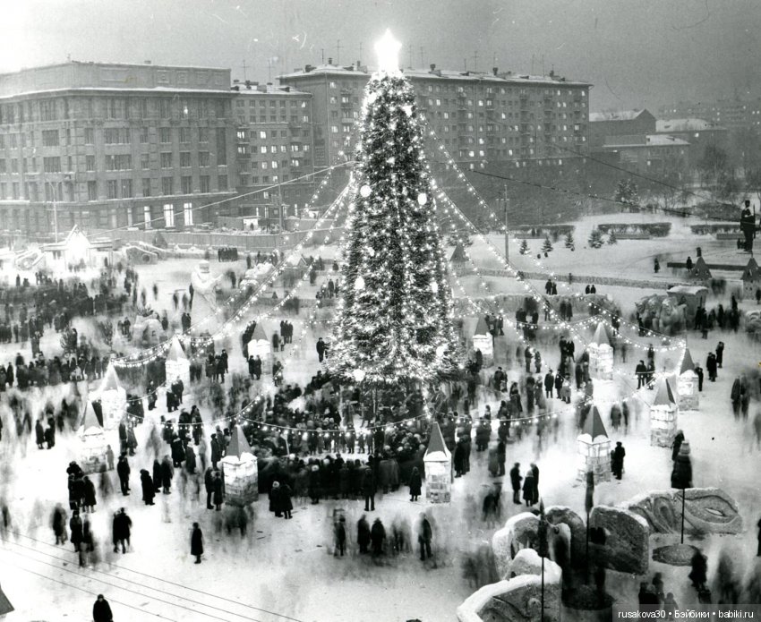 Новосибирск, новогодние елки (фото 3)