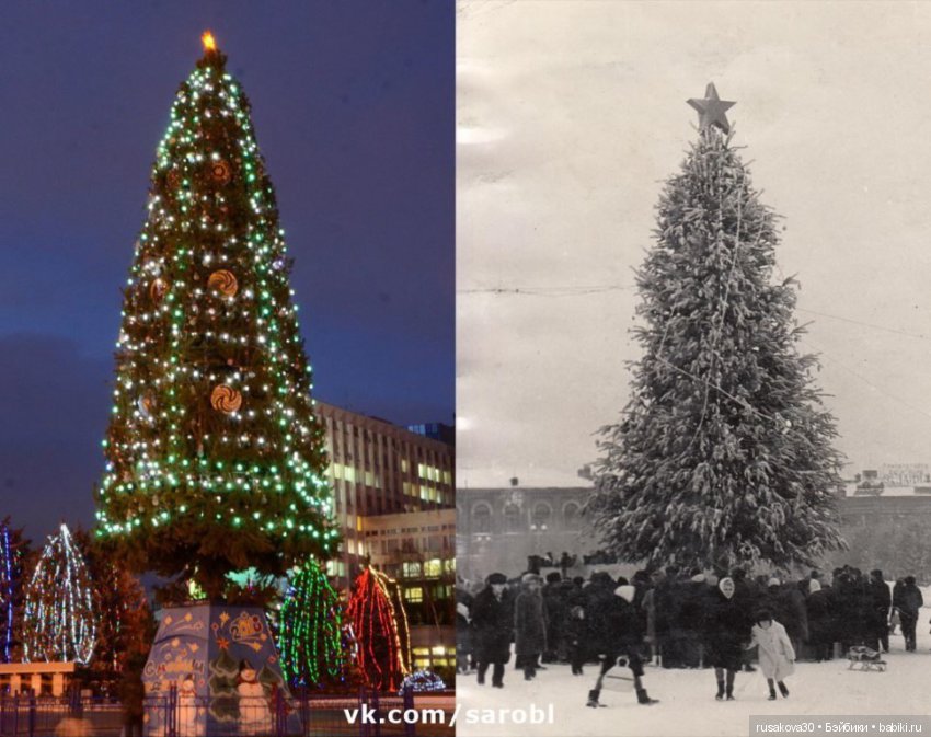 Новосибирск, новогодние елки