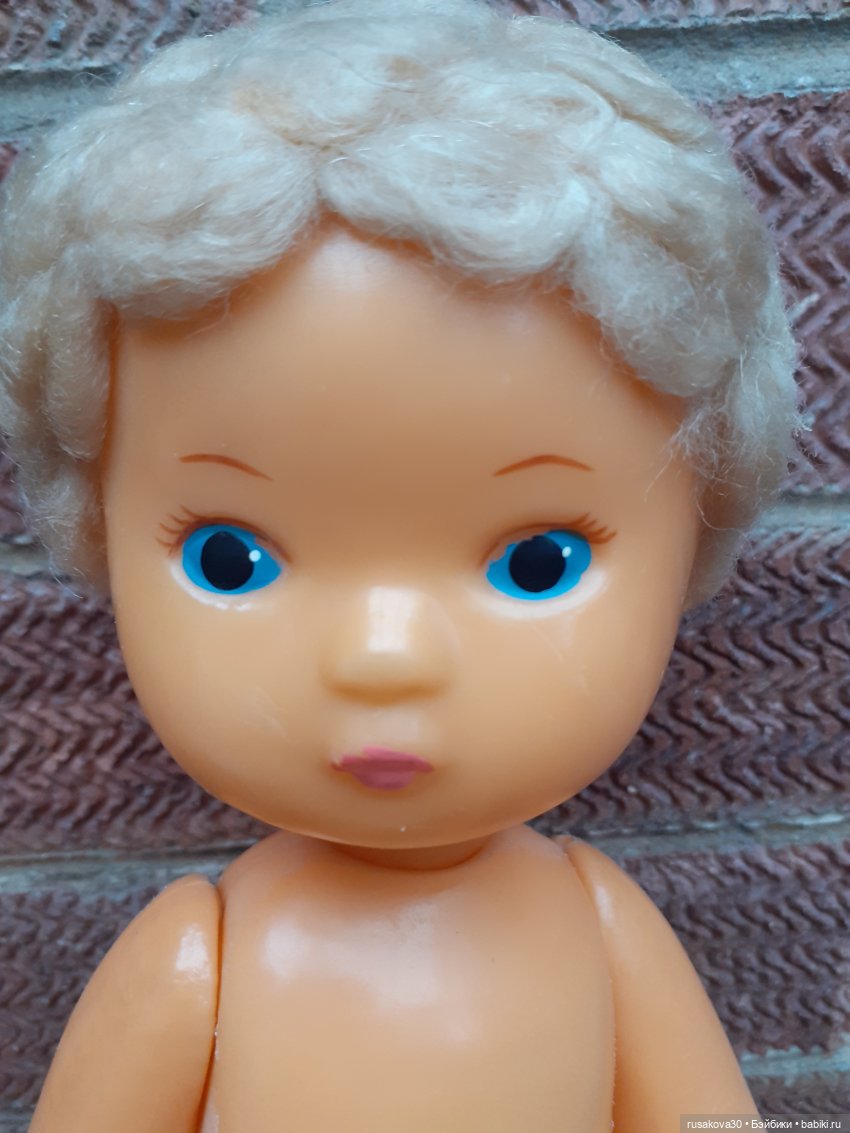 Кукла горьковской фабрики игрушек «Мир».Спасибо всем за помощь (фото 9)