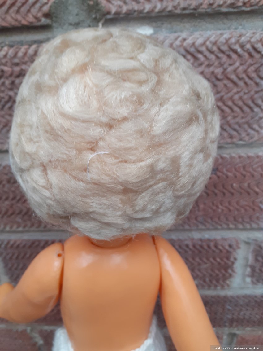 Кукла горьковской фабрики игрушек «Мир».Спасибо всем за помощь (фото 8)