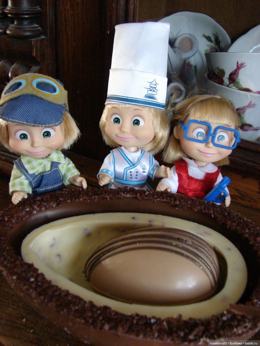 Бабайкины детки и Машки поздравляют всех с Пасхой