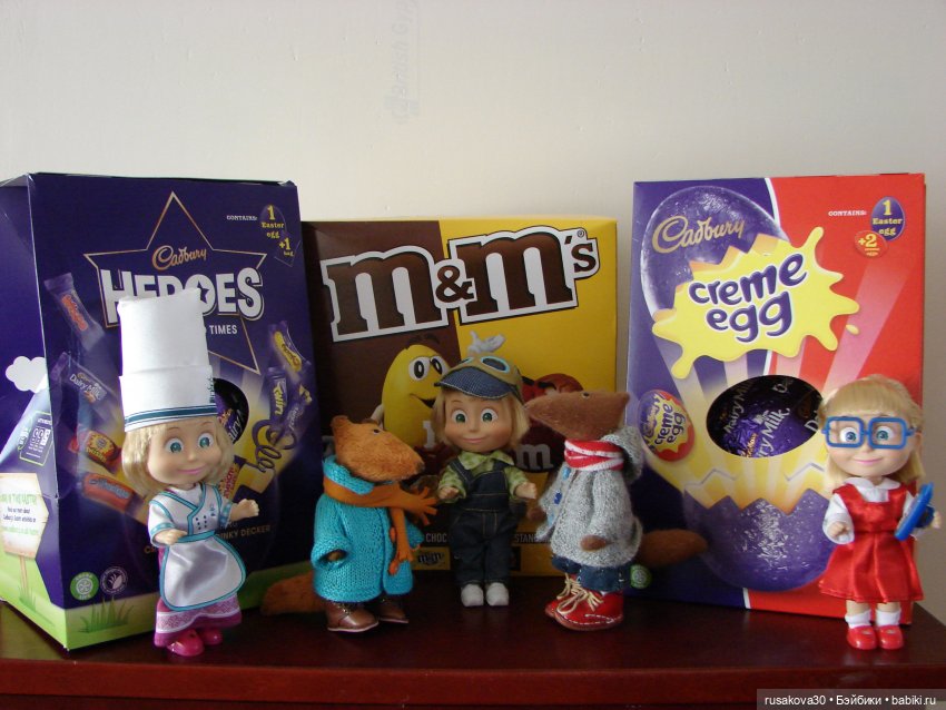 Бабайкины детки и Машки поздравляют всех с Пасхой