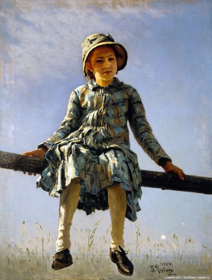Любимая "Стрекоза" Ильи Репина | Бэйбики Любимая "Стрекоза" Ильи Репина