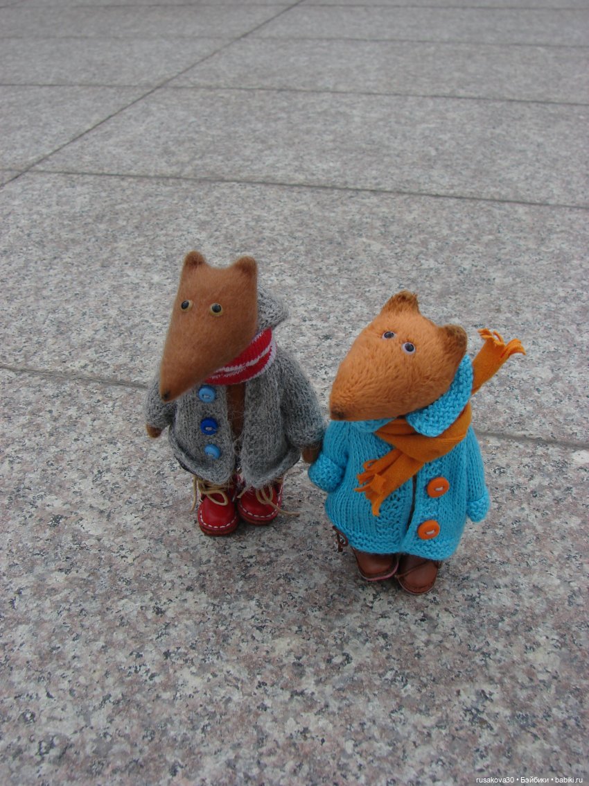 Рыжики продолжают знакомится с Новосибирском