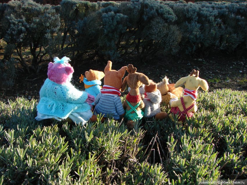 Хвостики гуляют — Авторские мишки Тедди и друзья: фото (фото 9)