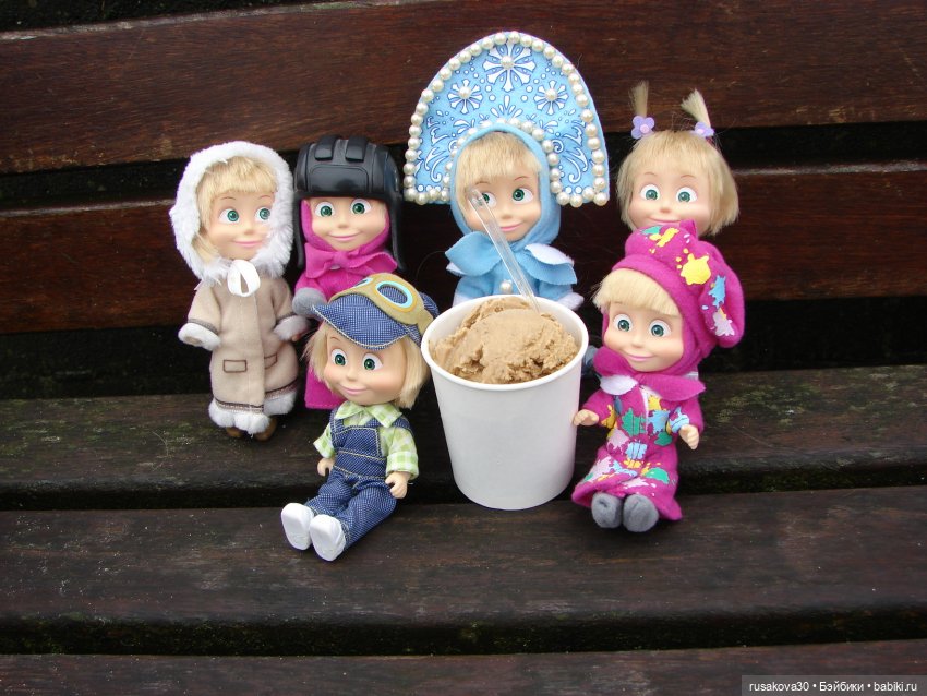 Мои Машки не сидят в кармашках