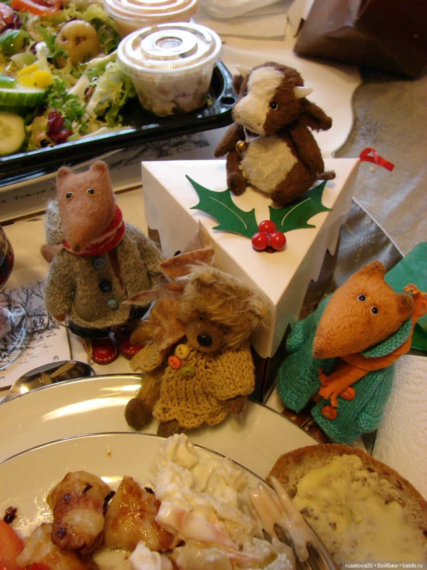 День коробок в Англии — Авторские мишки Тедди и друзья: фото