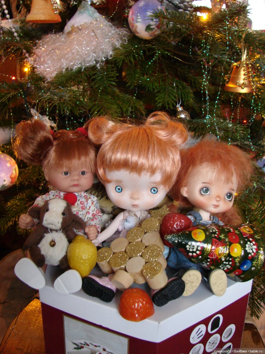 Мои рыжики и Новый год — Куклы ASI (Аси): испанские пупсы (фото 9)