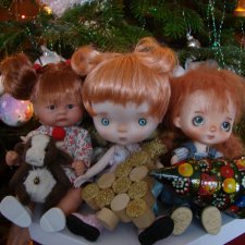 Мои рыжики и Новый год