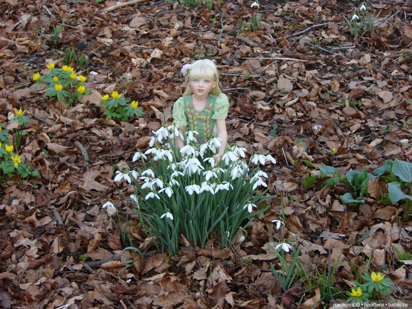 Куклы от Хелен Киш - Весна (фото 6)