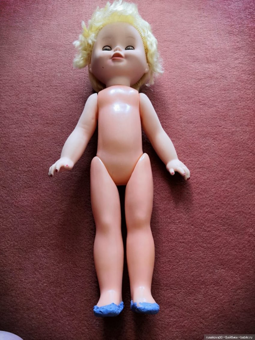 Красная Шапочка из СССР — Советские винтажные куклы (СССР): Ленигрушка (фото 3)