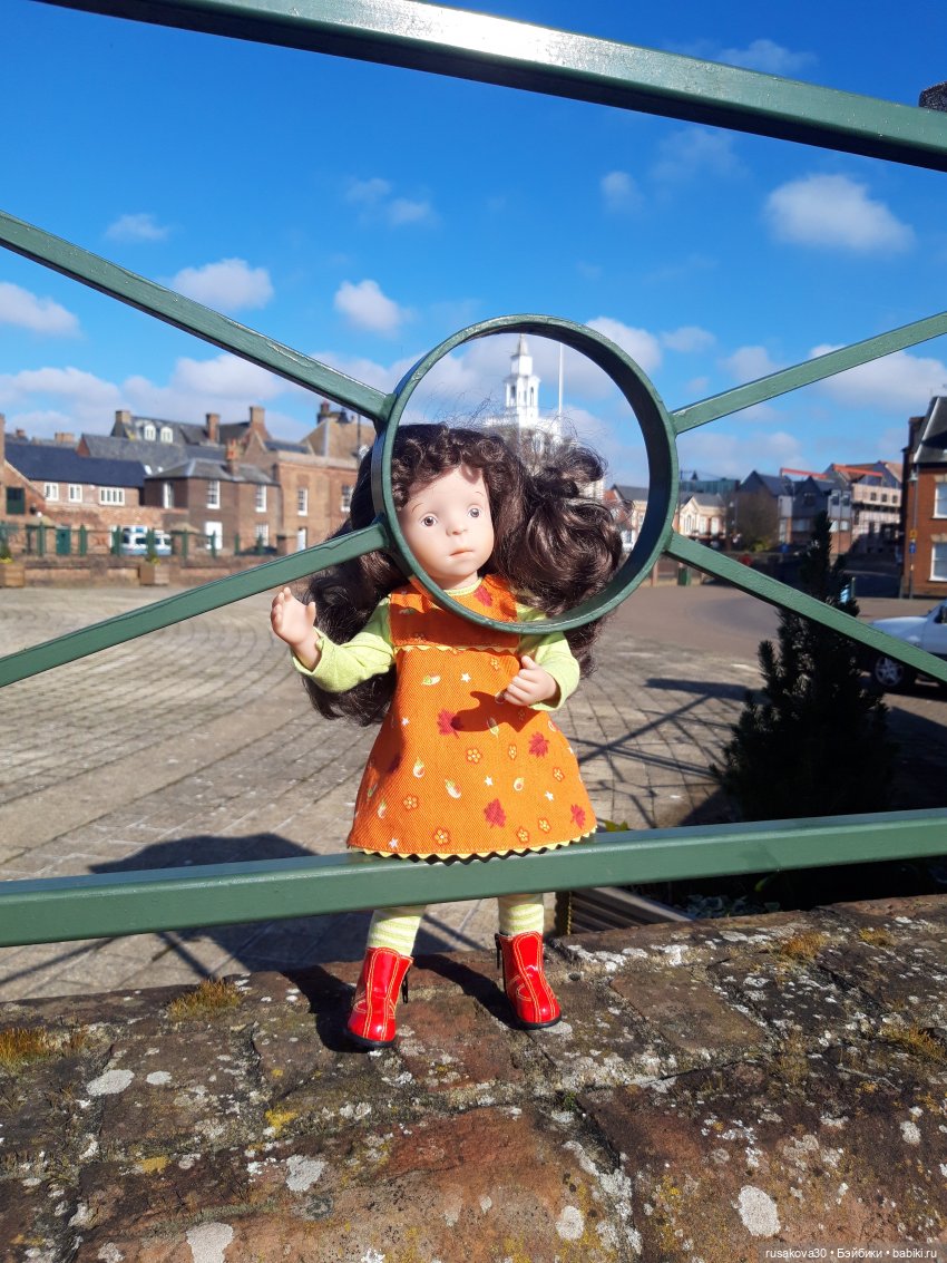 Мери гуляет по городу — Куклы Sylvia Natterer (Сильвия Наттерер): Gotz