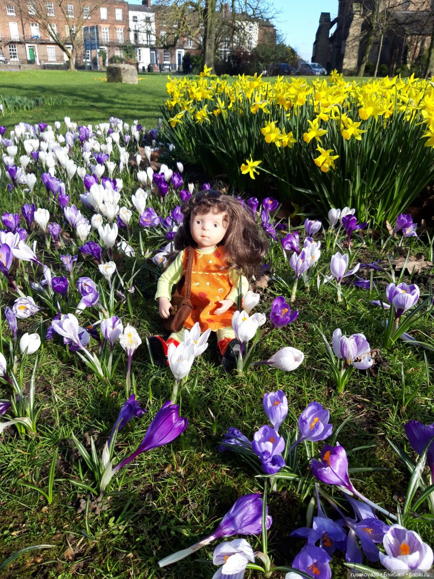 Мери гуляет по городу — Куклы Sylvia Natterer (Сильвия Наттерер): Gotz